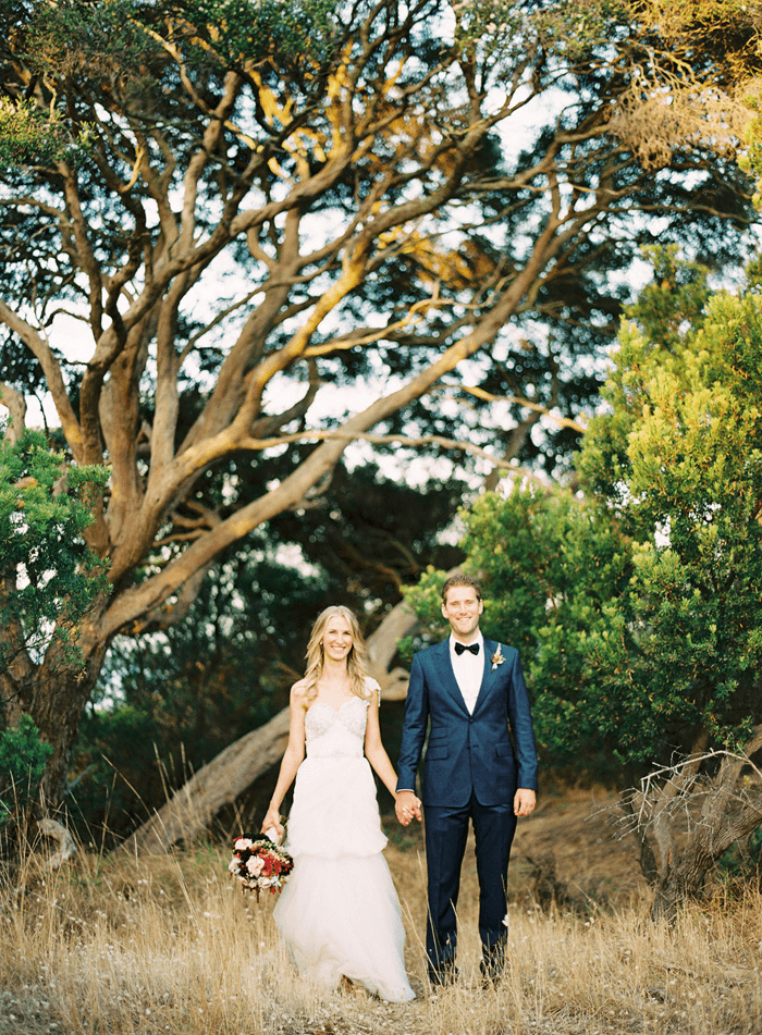 phillip island wedding at the beach