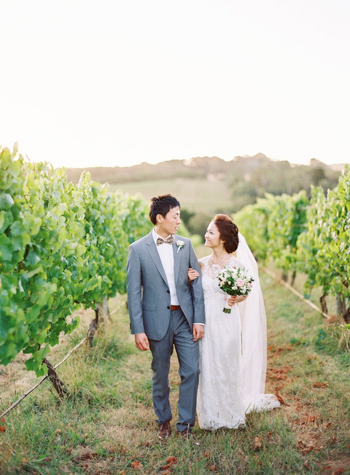 willow creek winery wedding on the morning ton peninsula