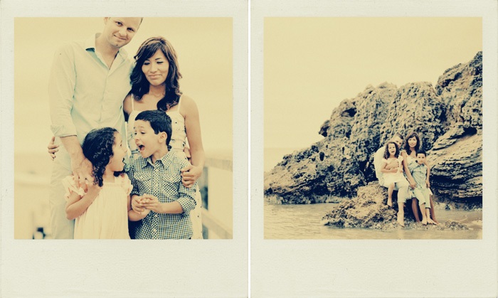 family polaroids