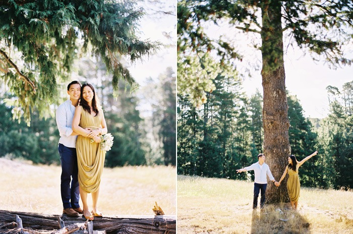 asian couple pre wedding photo's shot on kodak film portra 400