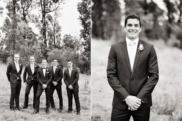 one of the groomsman is Leigh Montagna from St Kilda Football club