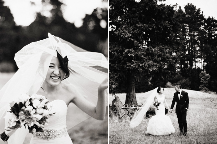 bride and groom portraits