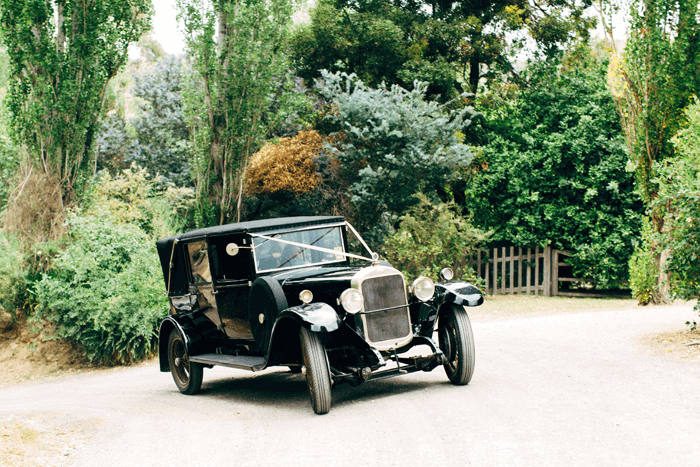 vintage wedding cars