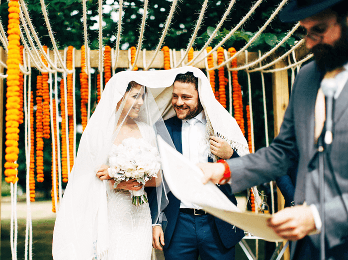 Jewish wedding chuppah