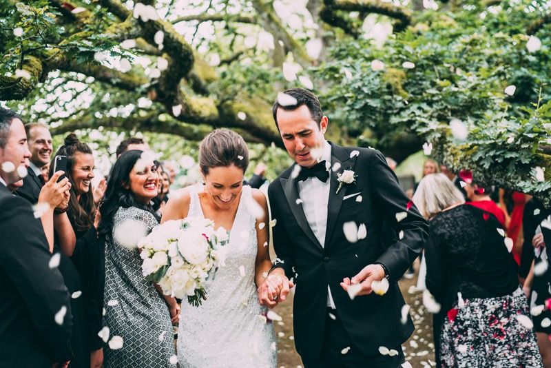 oak tree ceremony at coombe yarra valley