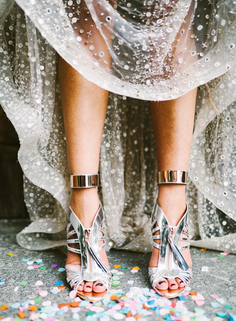 the best Wedding bride shoes photography