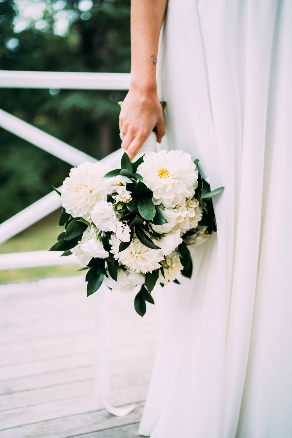 wedding florals bouquet yarra valley wedding