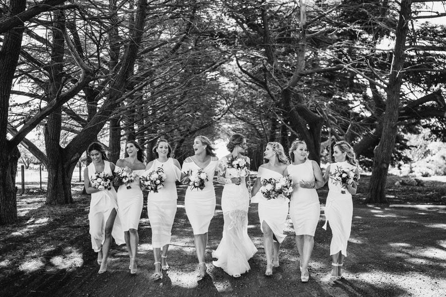 bridesmaids melbourne wedding