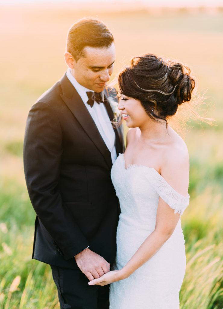 sunset wedding photographs rusty gate wedding curlewis bellarine peninsula photographer