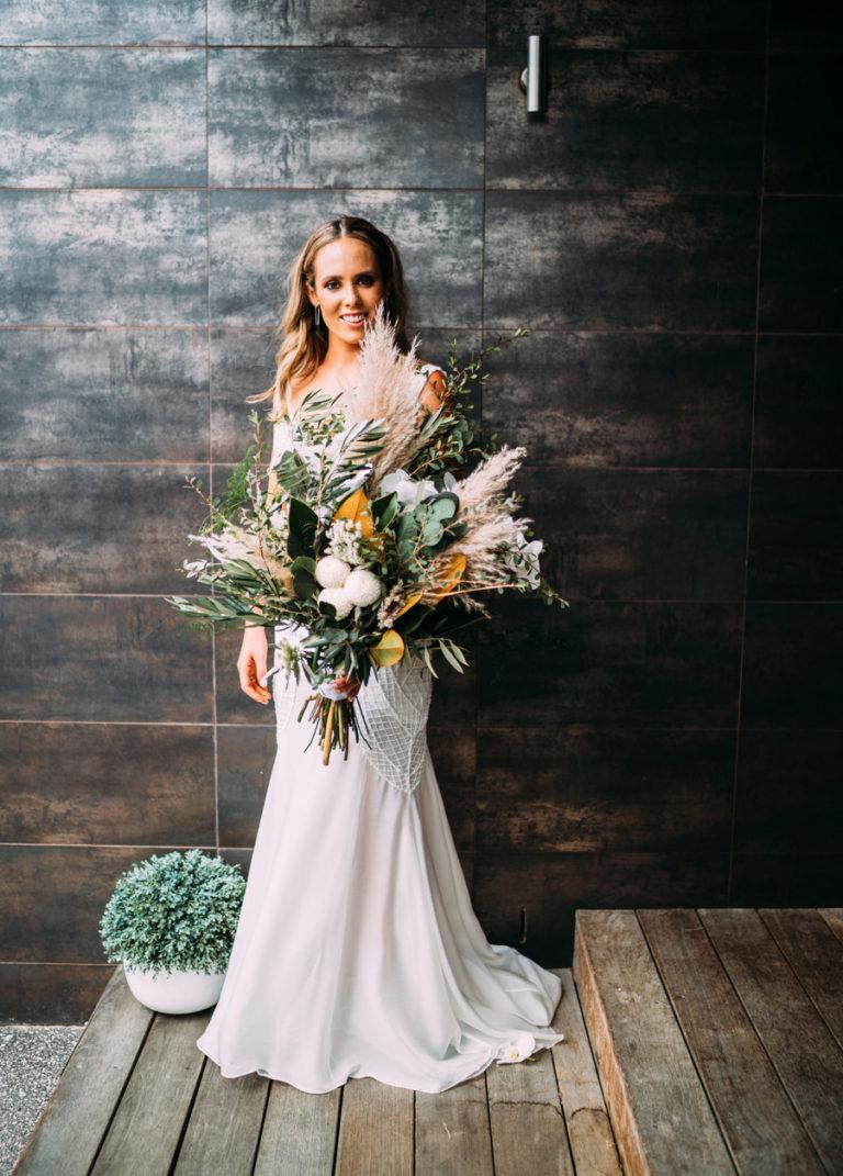 wedding bouquet rustic