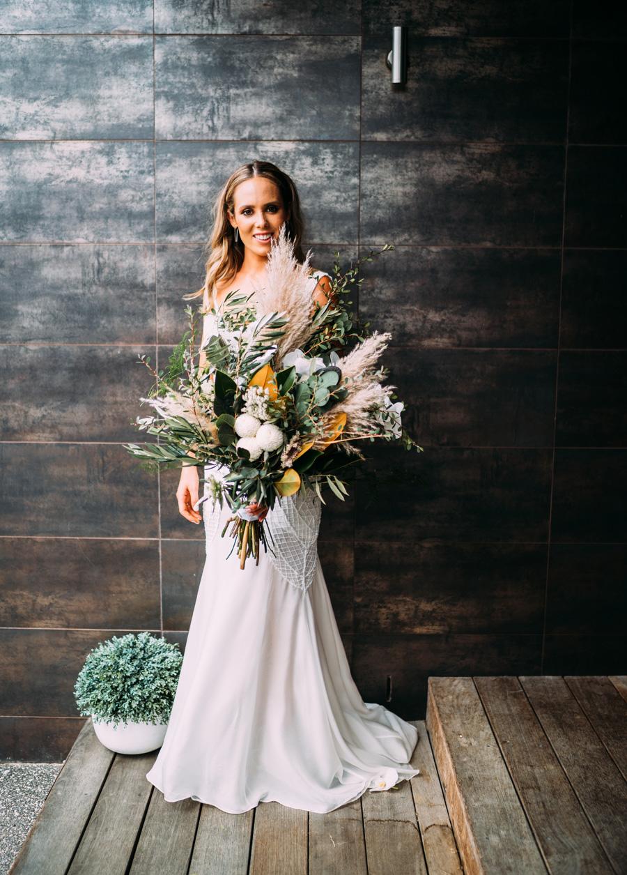 wedding bouquet rustic