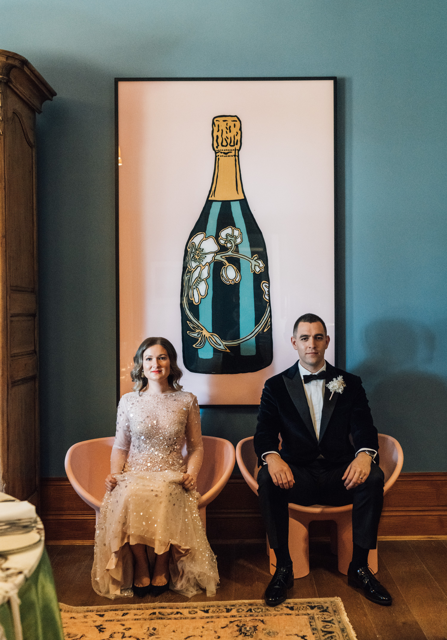 contemporary wedding portraiture