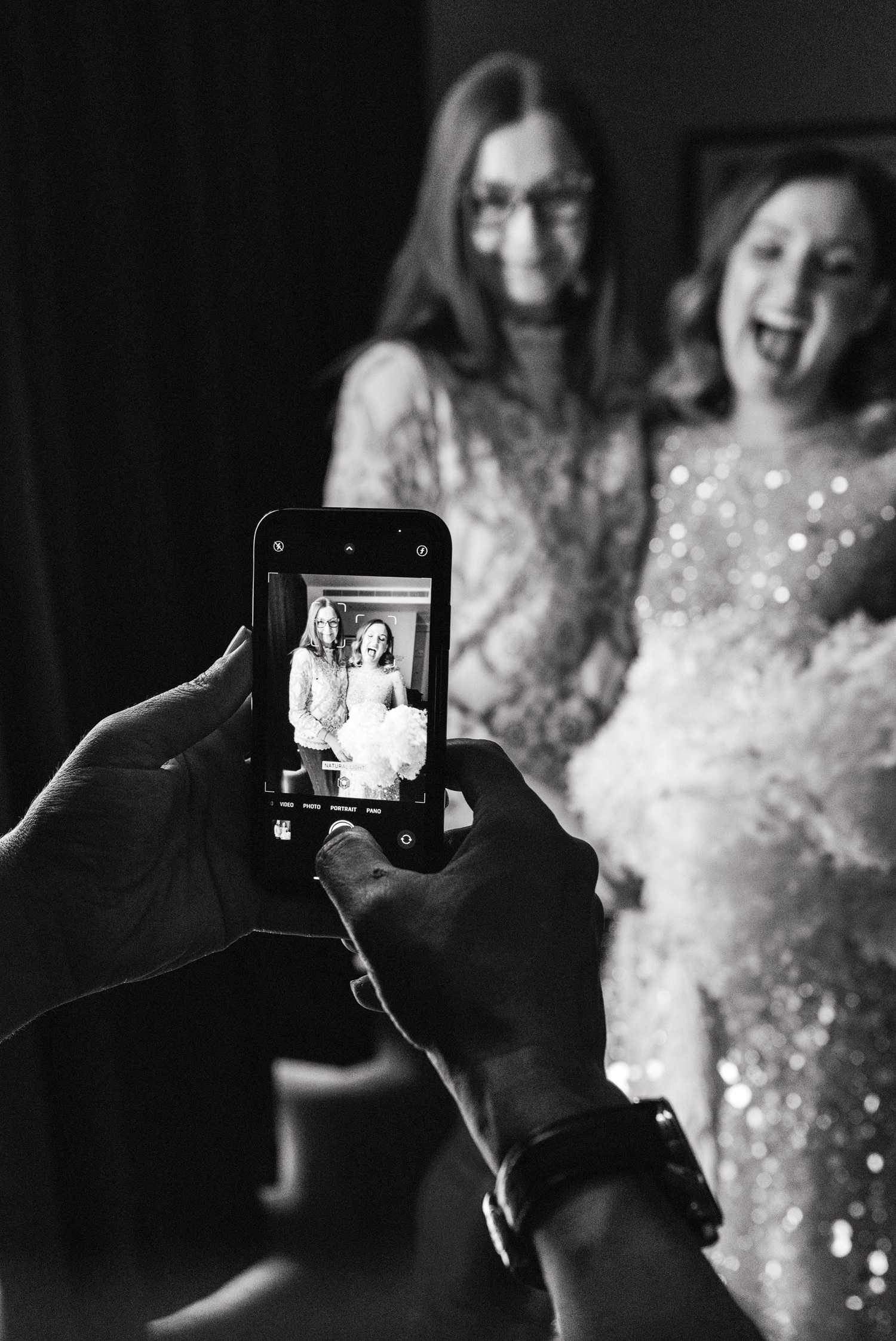 Catherine R Couture weddings selfie