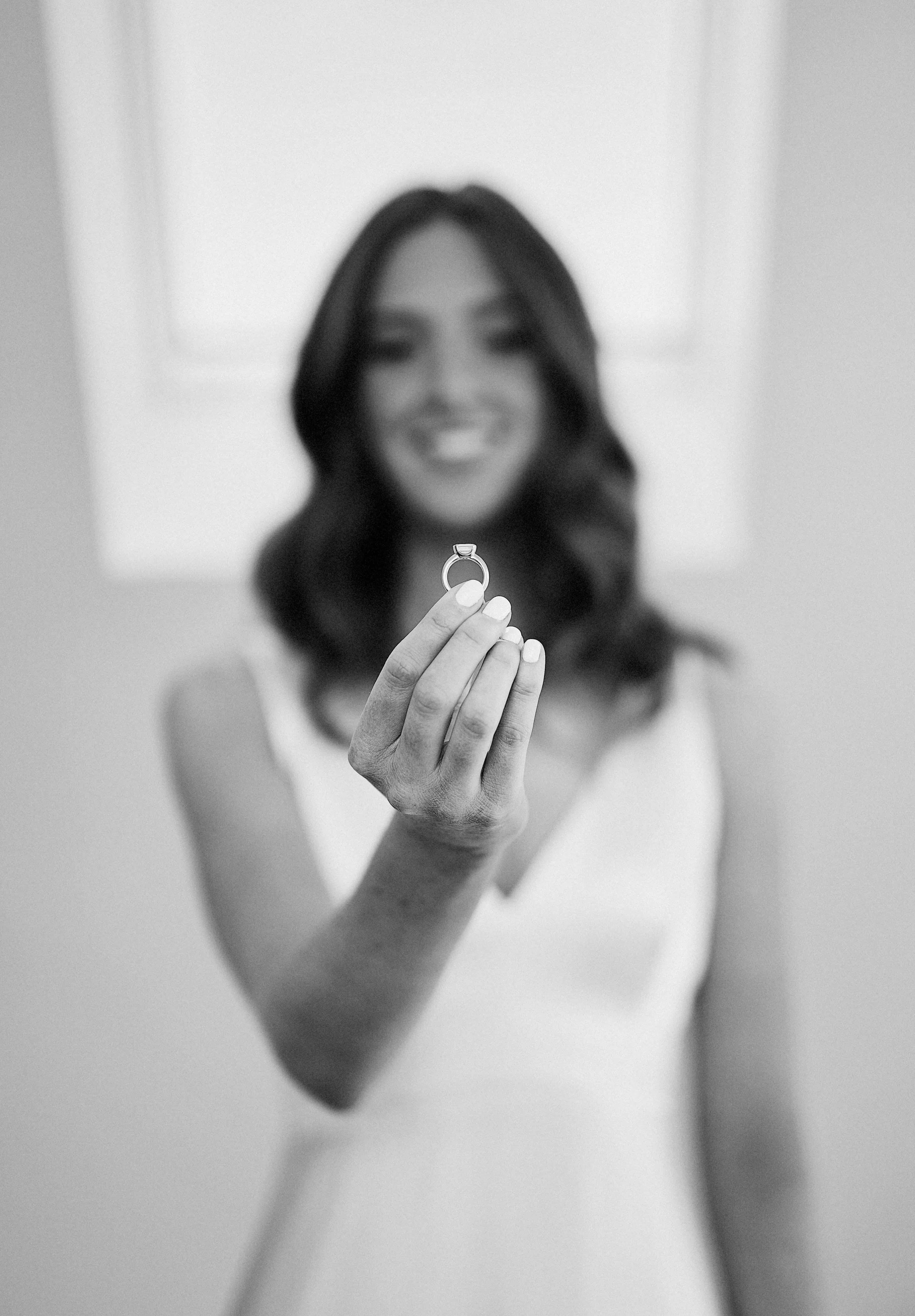 Wedding engagement ring 